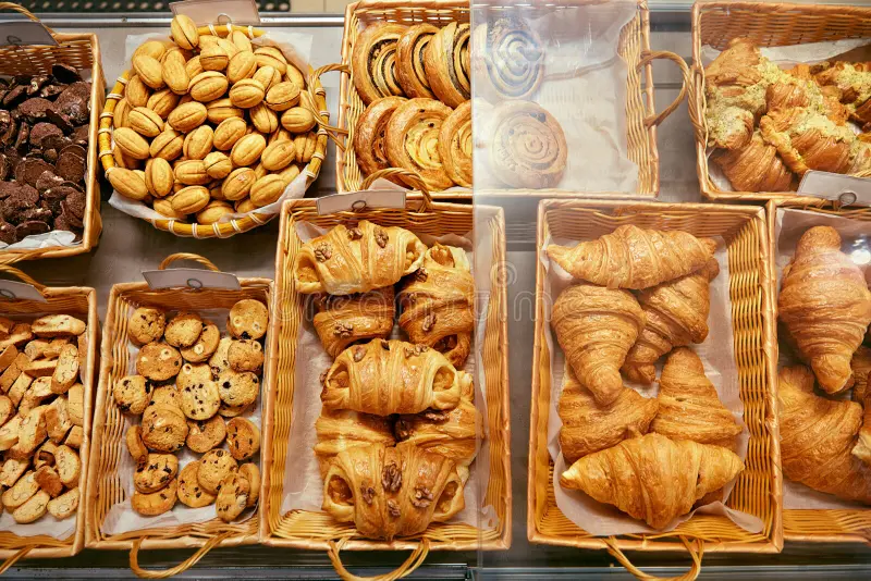 Fresh pastries