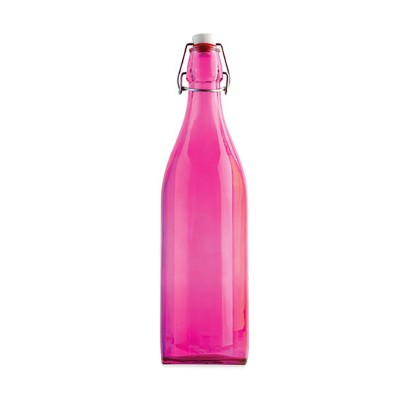 Giara Fuchsia Glass Bottle