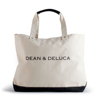DEAN & DELUCA Black & Natural Tote