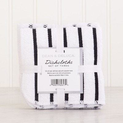 Dean & DeLuca Scrubby Dishcloths-Set 3